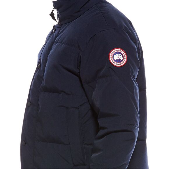 Canada Goose Mens Bayview Down Jacket, Blue - Picture 3 of 4